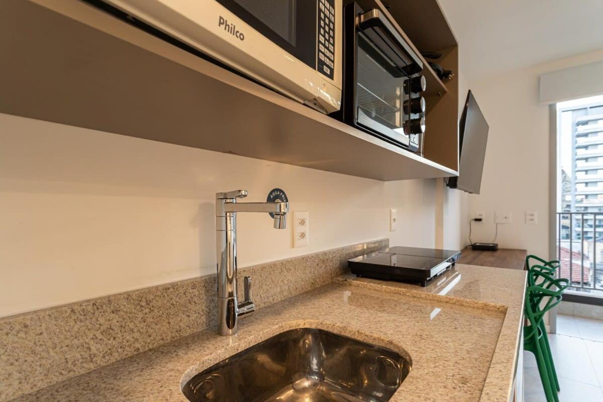 Apartamento Bhomy J Paulistano - Studio Com Varanda Vt514 *
